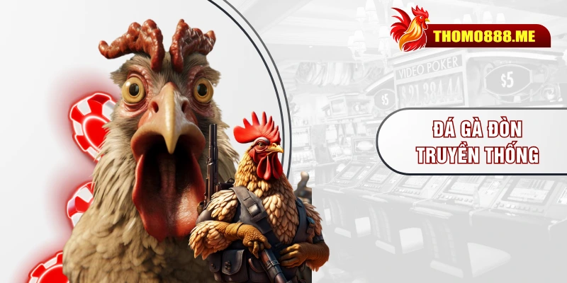 Đá gà đòn truyền thống