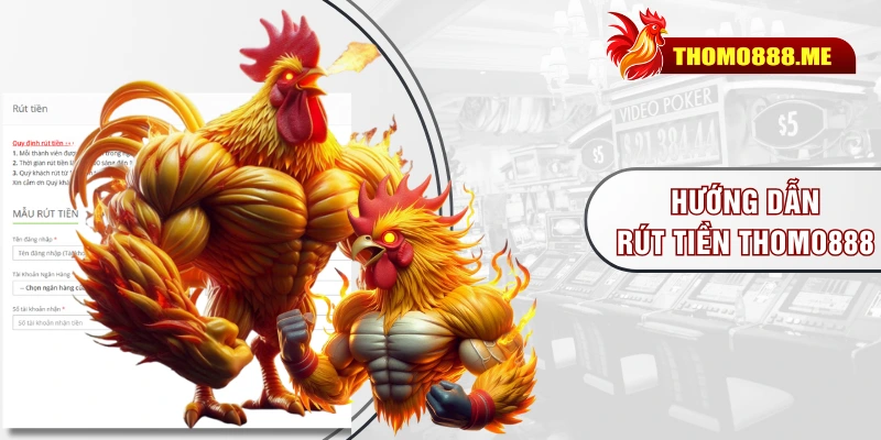 Hướng dẫn rút tiền THOMO888